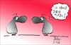 Cartoon: ich und du (small) by BoDoW tagged alter,ego,erkenne,dich,selbst,gegenüber,ich,du,spiegel,selbsterkenntnis,sein,spießgesellen,typen,erfahrung