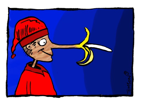 Cartoon: ... (medium) by to1mson tagged bajka,märchen,pinokio,klamstwo,luege