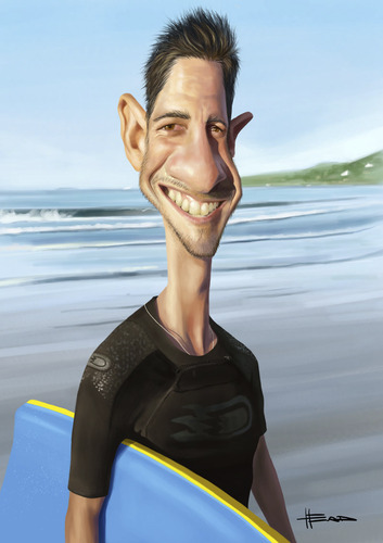 Cartoon: Caricatura Luis Villar (medium) by manohead tagged manohead,caricatura,caricature,luis,villar