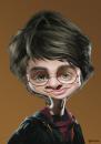 Cartoon: Harry Potter (small) by manohead tagged caricatura,caricature,manohead