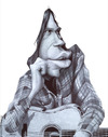 Cartoon: Neil Young (small) by manohead tagged manohead caricatura neil young