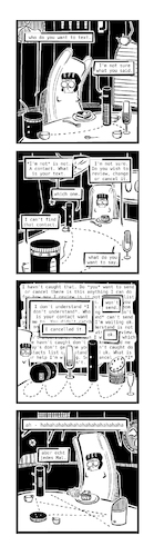 Cartoon: Ypidemi Text (medium) by bob schroeder tagged chat,bot,computer,internetofthings,kontakt,kommunikation,ypidemi,comic