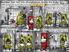 Cartoon: Explosives inside body (small) by bob schroeder tagged comic,webcomic,suicide,bomber,explosives,body,assassination,attempt,attack,mobile,telephone,sim,card,terrorist,organization,yemen,detonate,rectum,effect