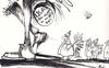 Cartoon: the big Egg of democracy (small) by RahimAdward tagged war,democracy,denocracy,usa,rahim,adward