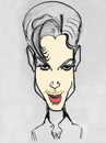 Cartoon: Prince (small) by Vidal tagged prince,musician