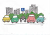Cartoon: Behindertenparkplatz (small) by Skowronek tagged rollstuhl,behinderte