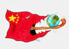 Cartoon: China (small) by Skowronek tagged china,taiwan,pelosi,xijinping,usa