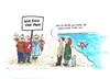 Cartoon: Flüchtlinge (small) by Skowronek tagged ostdeutsche,flüchtlinge,pegidia