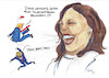 Cartoon: Kamala Harris (small) by Skowronek tagged biden,trump,wahlen,usa,demokraten,republikner,skowronek,cartoons,karikaturen,demokratie,diktatur,kamala,harris,vance,lachen,republikaner,sskowronek