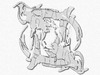 Cartoon: ErdKunde (small) by Nikklaus tagged antropologie,erde,erdkunde,evolution,feuer,grau,knochen,luft,nikklaus,geografie,tiere,wasser