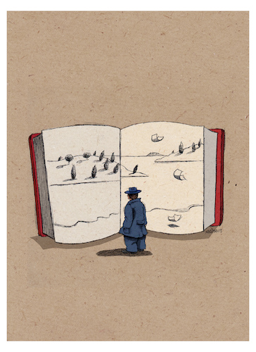Cartoon: Buch32 (medium) by Mehmet Karaman tagged buch,literatur