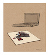 Cartoon: die Computer (small) by Mehmet Karaman tagged die,computer,usb