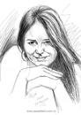 Cartoon: NicoletaSketch (small) by Jesse Ribeiro tagged girl draw sketch portrait illustration people woman global
