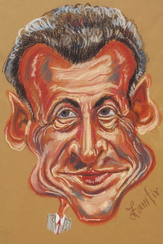 Cartoon: Nikolas Sarkozy (medium) by Zamfir Somcutean tagged politics