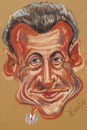 Cartoon: Nikolas Sarkozy (small) by Zamfir Somcutean tagged politics