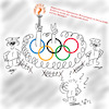 Cartoon: Winterolympiade2022 (small) by legriffeur tagged olympia,olypischewinterspiele,legriffeur61,olympia2022,china,peking,winterolympiadeunterverschluss,sport,wintersport,winter,winterspiele