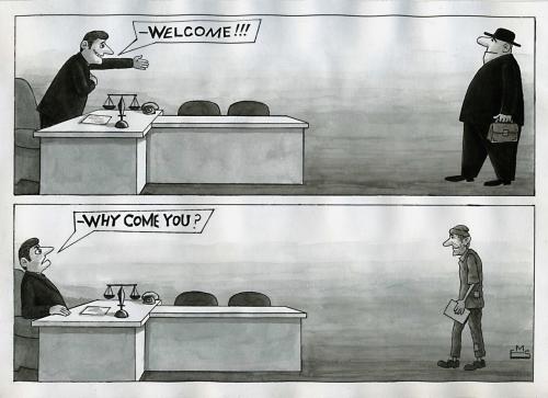 Cartoon: Rich and Poor (medium) by Makhmud Eshonkulov tagged poverty