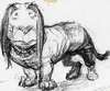 Cartoon: Iggy-Doggie (small) by Knirschi tagged iggy pop hund dackel karikatur
