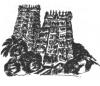 Cartoon: Quick Sketch (small) by cindyteres tagged sketch,drawing,ink,pen,study,historic,heriatage,south,india