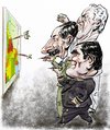Cartoon: Videla-Massera-Galtieri (small) by Bob Row tagged argentina,military,junta,dictatorship