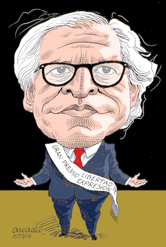 Cartoon: Luis Almagro Secretary General (medium) by Cartoonarcadio tagged oas,almagro,latin,america,politician