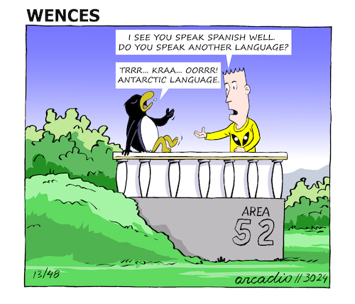 Cartoon: The adventures of Wences (medium) by Cartoonarcadio tagged comic,wences,humor