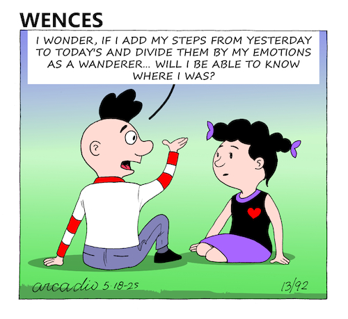 Cartoon: Wences and his Friends (medium) by Cartoonarcadio tagged humor,wences,comic