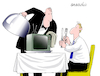 Cartoon: A suggestive retro dish. (small) by Cartoonarcadio tagged food tv restaurant menu