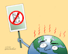 Cartoon: Action...Right Now! (small) by Cartoonarcadio tagged planet,earth,climate,change,cop26,environment