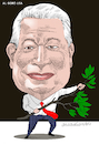 Cartoon: Al Gore (small) by Cartoonarcadio tagged al gore usa planet environment pollution climate change