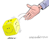 Cartoon: Choosing mood (small) by Cartoonarcadio tagged happy,face,mood,people