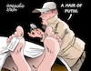 Cartoon: In the crime scene. (small) by Cartoonarcadio tagged putin,navalni,russia,crime