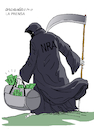 Cartoon: NRA doing lobby. (small) by Cartoonarcadio tagged nra,weapons,us,schools,violence,terror,trump