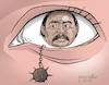Cartoon: Ortega the vigilant dictator. (small) by Cartoonarcadio tagged ortega,nicaragua,dictatorship,central,america,elections
