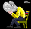 Cartoon: Venezuela is turning off. (small) by Cartoonarcadio tagged maduro,venezuela,communism,latin,america