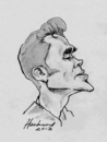 Cartoon: Morrissey (small) by Harbord tagged morrissey,caricature,sketch