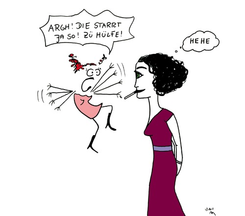 Cartoon: Frauen unter sich (medium) by Any tagged frauen