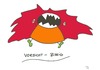 Cartoon: Radauzwerg (small) by Any tagged kinder,monster,erziehung,familie,leben