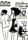 Cartoon: Salon des Cent (small) by Any tagged leben