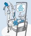 Cartoon: --- (small) by toonwolf tagged gesundheit narkose betäubung schmerzen krankheit genesung