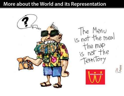 Cartoon: More about the world and its... (medium) by PETRE tagged philosphy,gestalt,politics