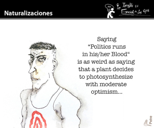Cartoon: NATURALIZATIONS (medium) by PETRE tagged politicians,politics,naturalizations