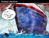 Cartoon: Fantasy literature (small) by PETRE tagged ships travels social politics