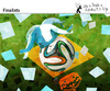 Cartoon: Finalists (small) by PETRE tagged football fifaworldcup