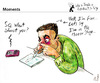 Cartoon: Moments (small) by PETRE tagged mirror,selfie,cocaine,addictions