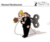 Cartoon: Planned Obsolescence (small) by PETRE tagged marriage,couples