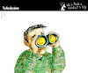 Cartoon: Teledesire (small) by PETRE tagged desire binoculars wish tele future