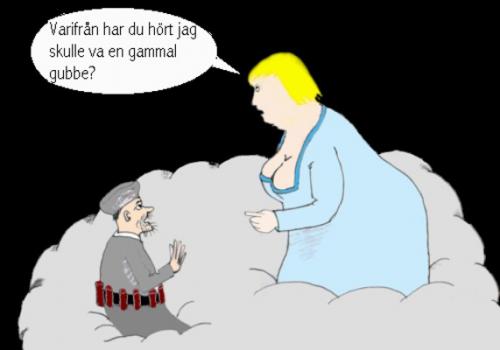 Cartoon: Heaven (medium) by Hezz tagged krz1