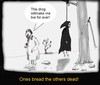 Cartoon: Life and death (small) by Hezz tagged tod