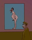 Cartoon: Naked scanning (small) by Hezz tagged scanning terror
